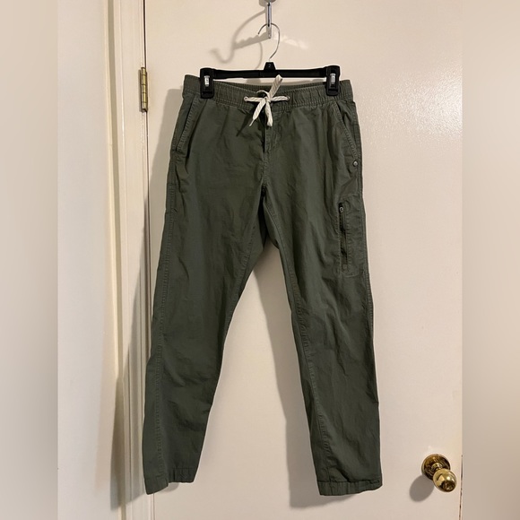 Vuori Rip Stop Pants Army Green Women’s Small - Picture 3 of 13